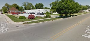 The former Austin Periodicals. Terre Haute, IN