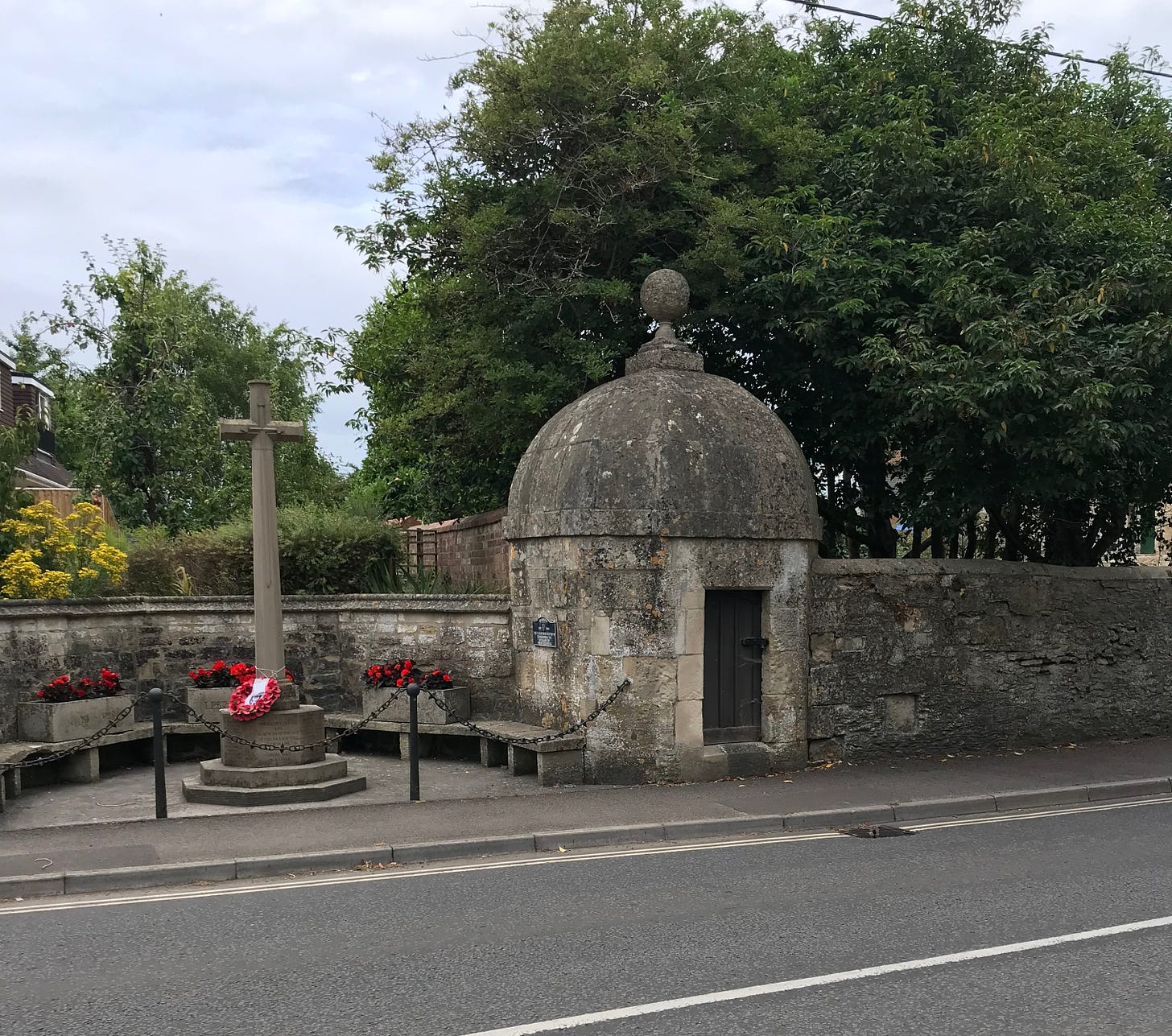 The village lock-up in Hilperton, Trowbridge, Wiltshire