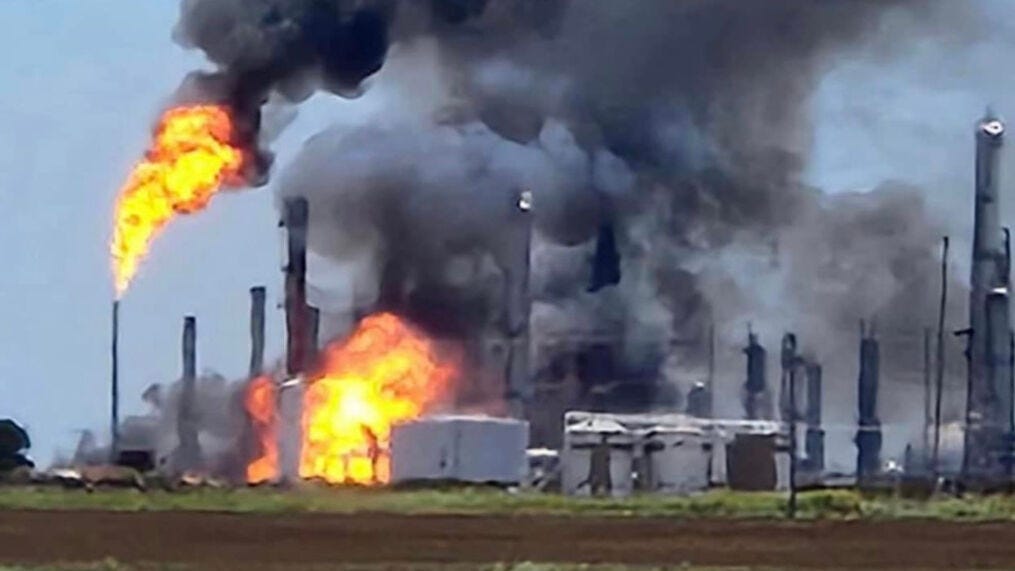 Large explosion at Medford ONEOK gas plant under investigation | KOKH