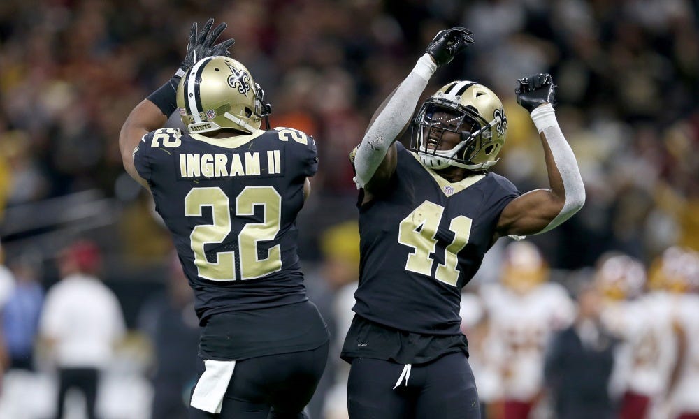 Saints ex-teammates Alvin Kamara, Mark Ingram still work out together