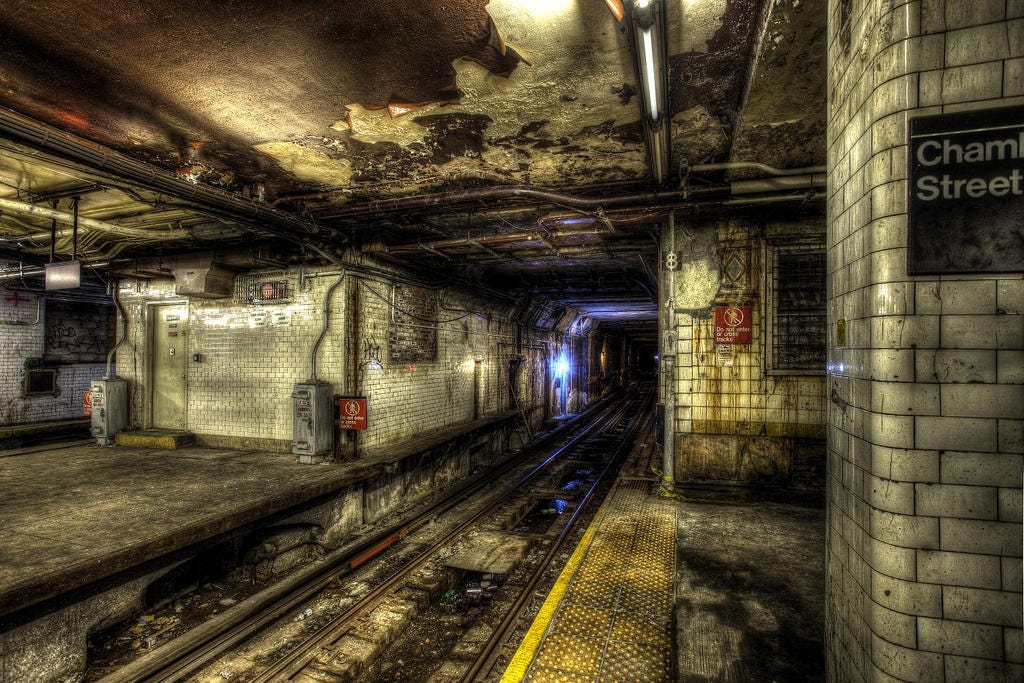 Chambers Street Subway VI by marcialbollinger on DeviantArt