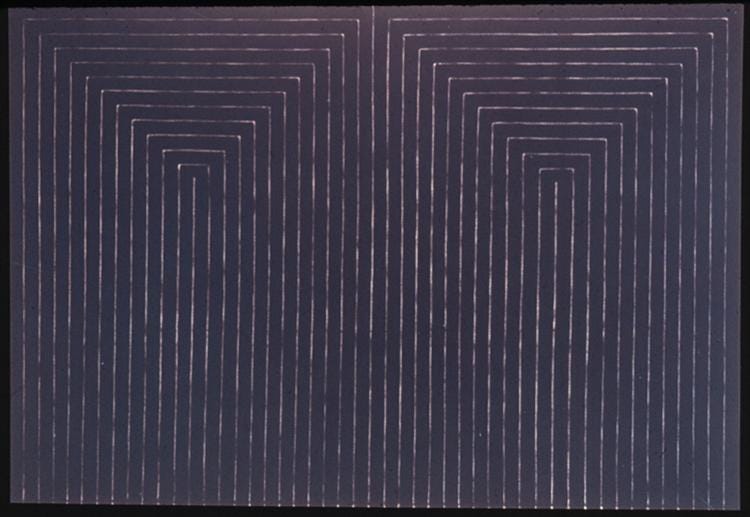 Marriage of Reason and Squalor, Frank Stella 1959