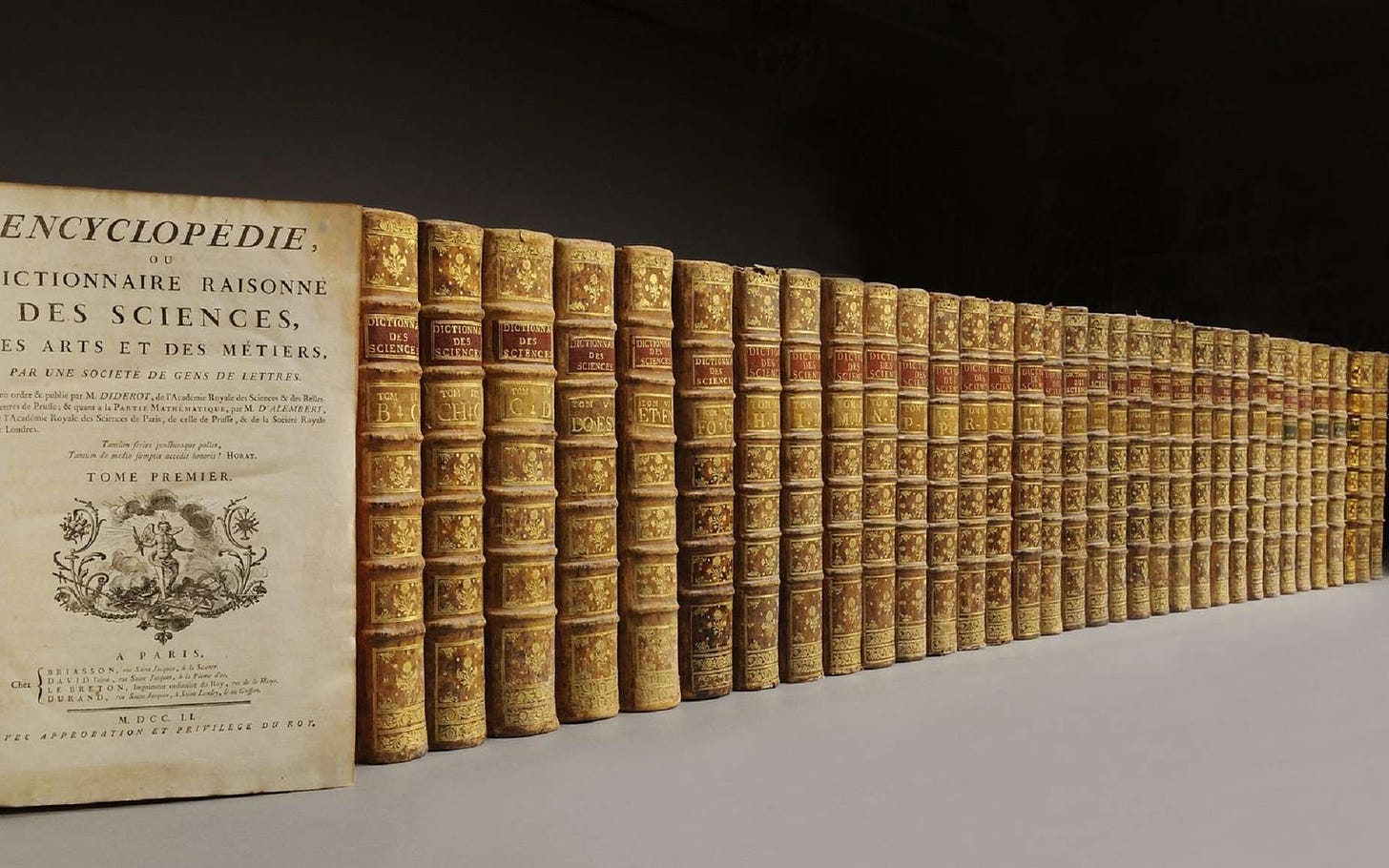 La fabuleuse histoire de l'Encyclopédie