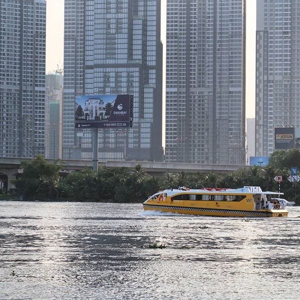 Saigon Water Taxi.