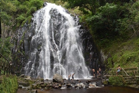 Cool off at Efrata Waterfall. Photo: Stuart McDonald