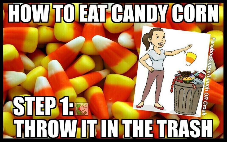 how to eat candy corn - Imgur