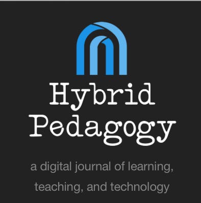 Hybrid pedagogy