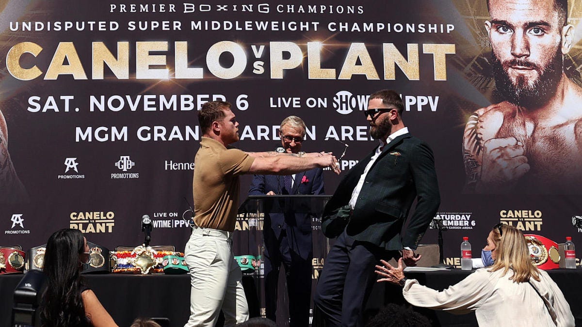 Canelo Alvarez vs. Caleb Plant: Fight card, date, odds ...