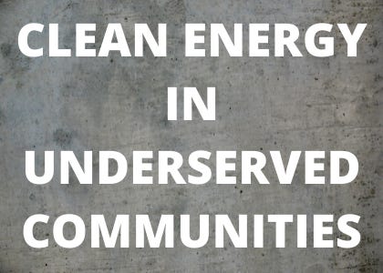 the energy gang clean energy underserved communities