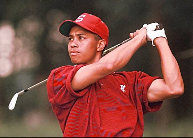 Tiger Woods heeds lessons learned at Stanford