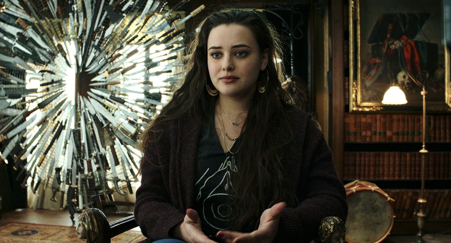 Katherine Langford as Meg Thrombey in KNIVES OUT.