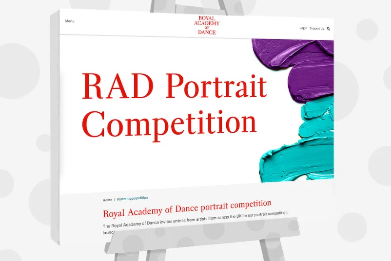Royal Academy of Dance portrait competition