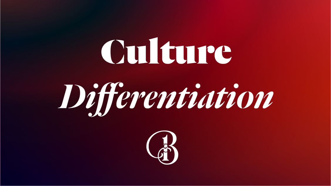 Culture Differentiation