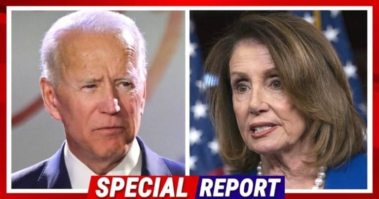 Joe Biden Just Covered Up For Nancy Pelosi – He Blames Republicans For Delay Of Signing ‘Urgent’ Infrastructure Bill