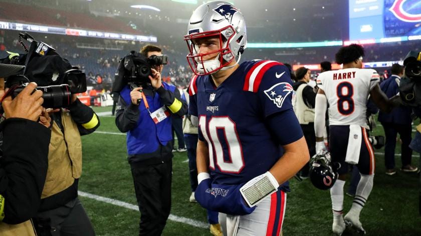 Patriots player believes Mac Jones deserves 'more credit' from team - NBC  Sports Boston