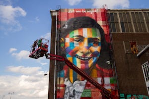 Kobra mural Anne Frank Amsterdam