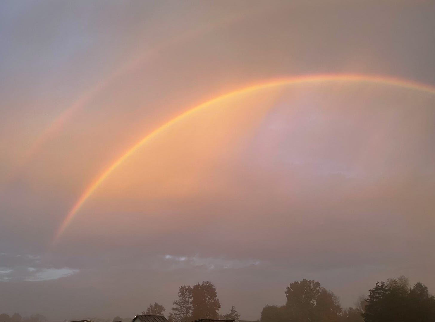 Double rainbow!