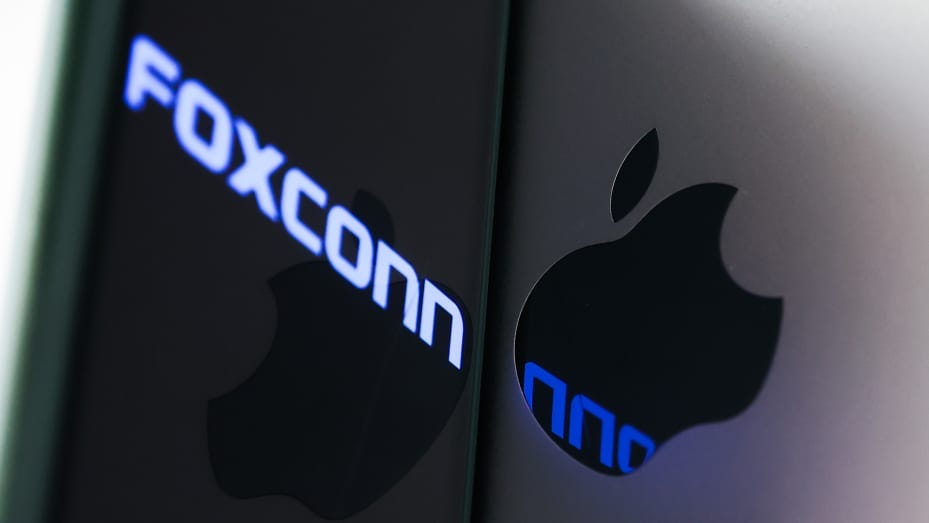 Foxconn workers at Taiwanese firm's Zhengzhou, China factory, walked out over a pay dispute with the company. The Zhengzhou factory is estimated to account for more than 70% of Apple's global assembly of iPhones.