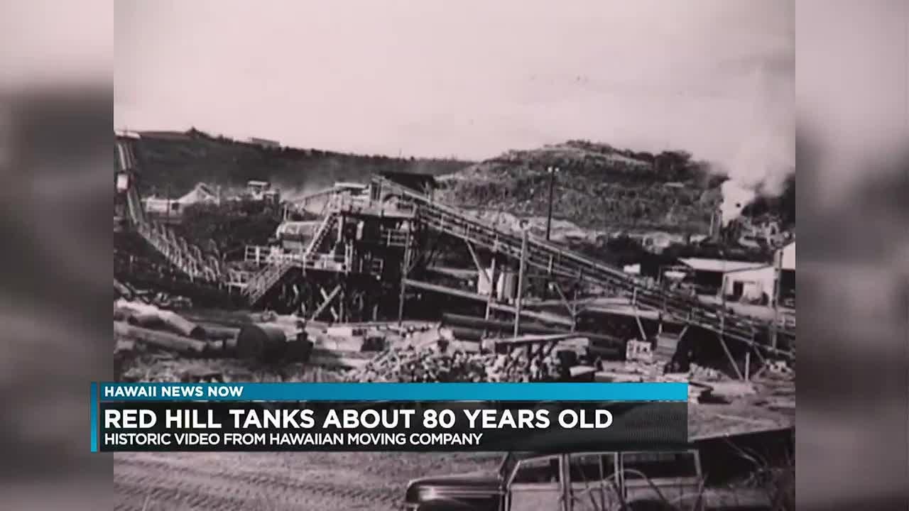 red hil tanks about 80 years old