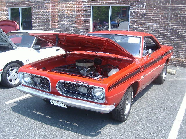 This car was my favorite because you see lots of Camaros and Mustangs in a classic car display, but not many Barracudas. This 1968 beauty belongs to Kyle Baker of Eden, Maryland.