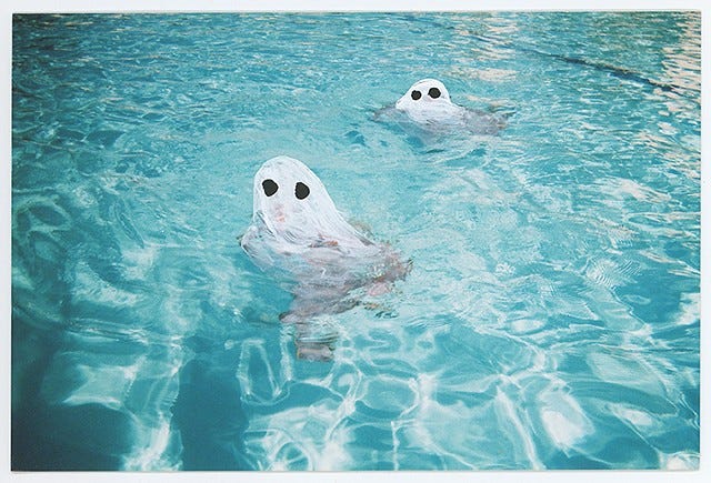 Ghost Photographs by Angela Deane