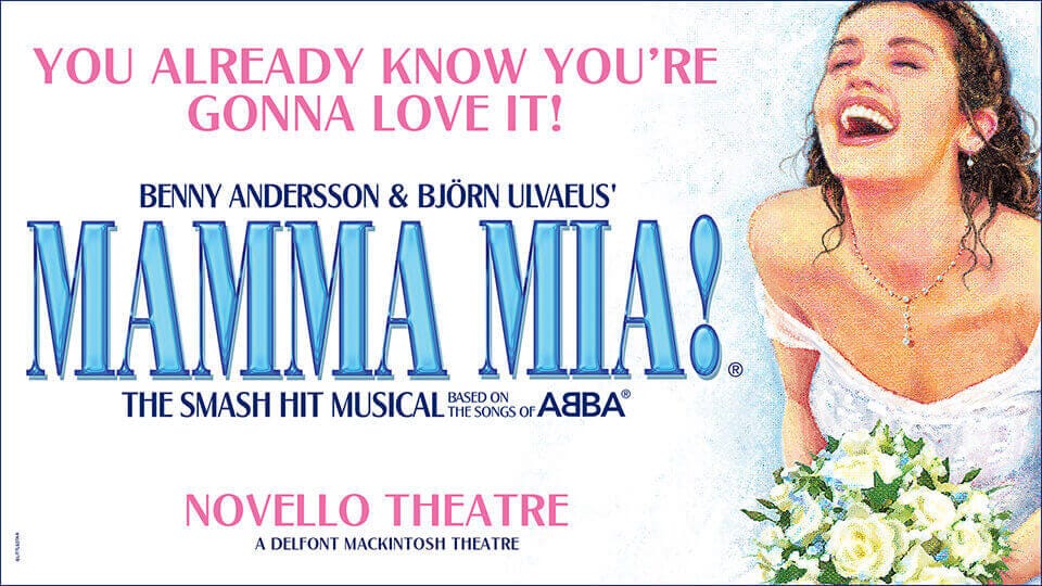 MAMMA MIA! at Novello Theatre