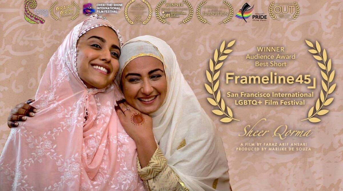 Swara Bhasker-Divya Dutta film Sheer Qorma wins at Frameline Fest, qualifies  for BAFTA | Entertainment News,The Indian Express