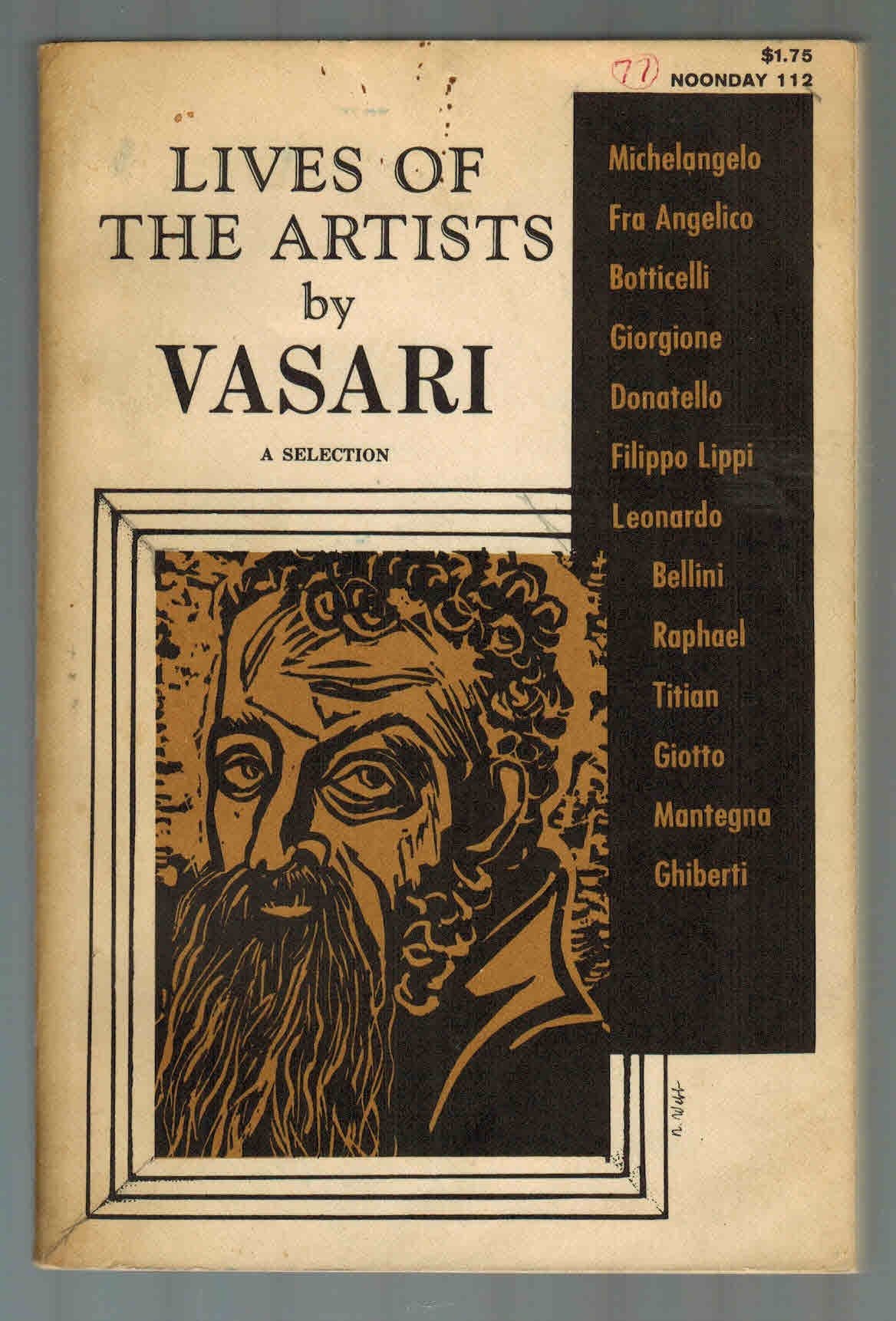 Lives of the Artists: Vasari, Giorgio: Amazon.com: Books