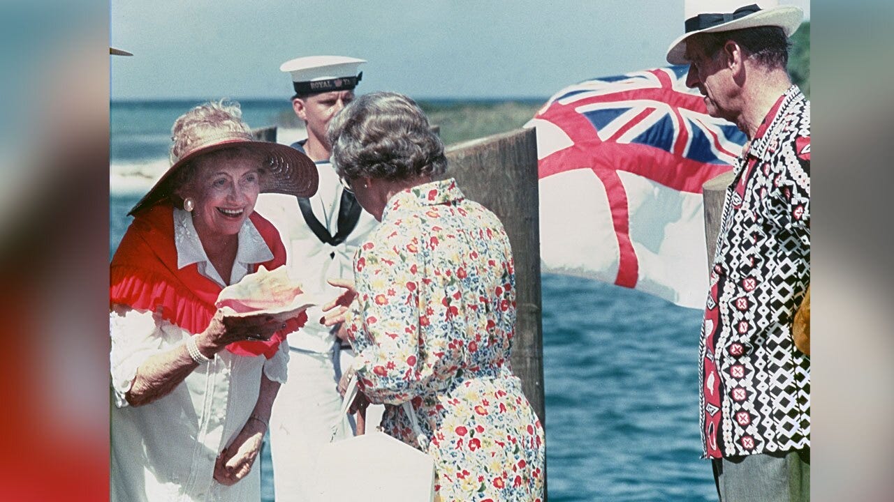 On May 18, 1991, Queen Elizabeth II and Prince Philip visited Dry Tortugas National Park and Fort Jefferson, 70 miles west of Key West in the Gulf of Mexico, on the royal yacht. 
