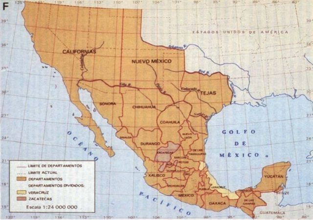 Cómo sería México si Estados Unidos no se hubiera apropiado de más de la  mitad de su territorio en el siglo XIX? - BBC News Mundo