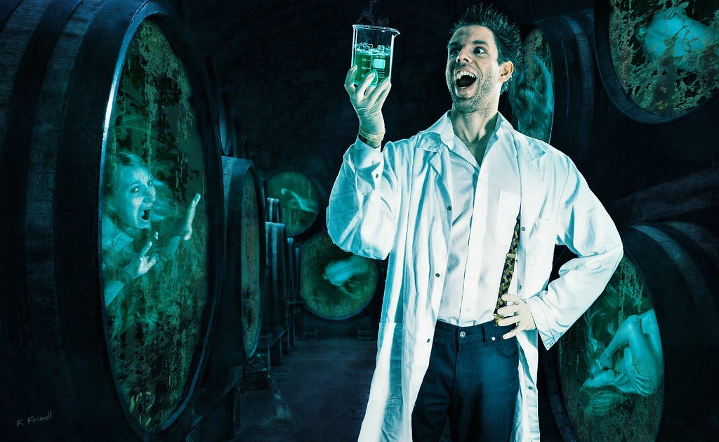 "Mad Scientist" by Florian F. (Flowtography) is licensed under CC BY-NC-ND 2.0.
