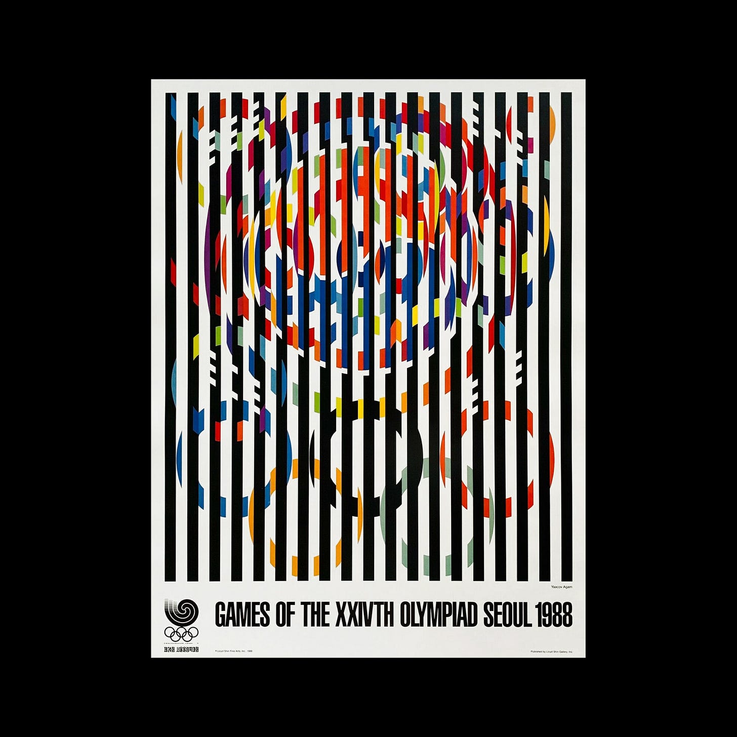 Poster for the Seoul Olympic Games