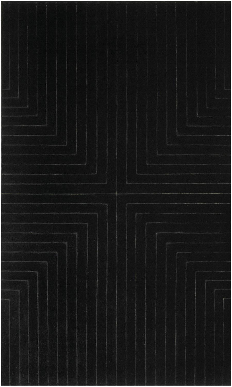 Die Fahne hoch! (1959) by Frank Stella