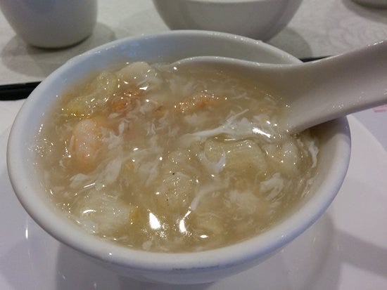 Fish Maw Soup with crab meat - Picture of Urban China Restaurant, Edmonton  - Tripadvisor