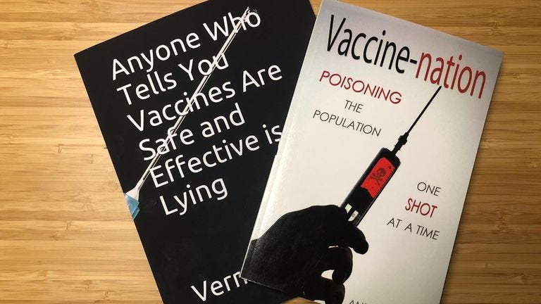 COVID-19: Waterstones and Amazon urged to add warning tags as anti- vaccination book sales surge | UK News | Sky News