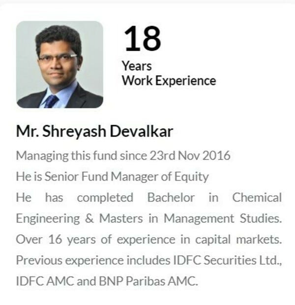 Brief Resume of Mr. Shreyash Devalkar, Fund Manager of Axis Blue Chip Fund