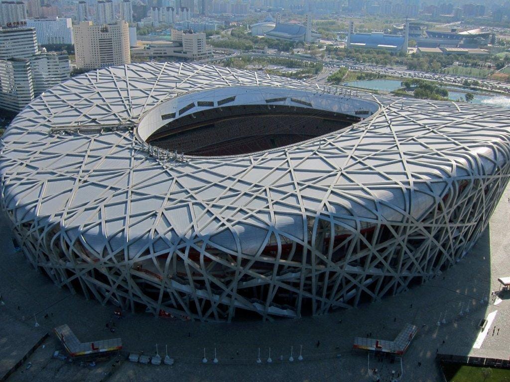 Bird's Nest Stadium | A shot of Beijing's Bird's Nest Olympi… | Flickr