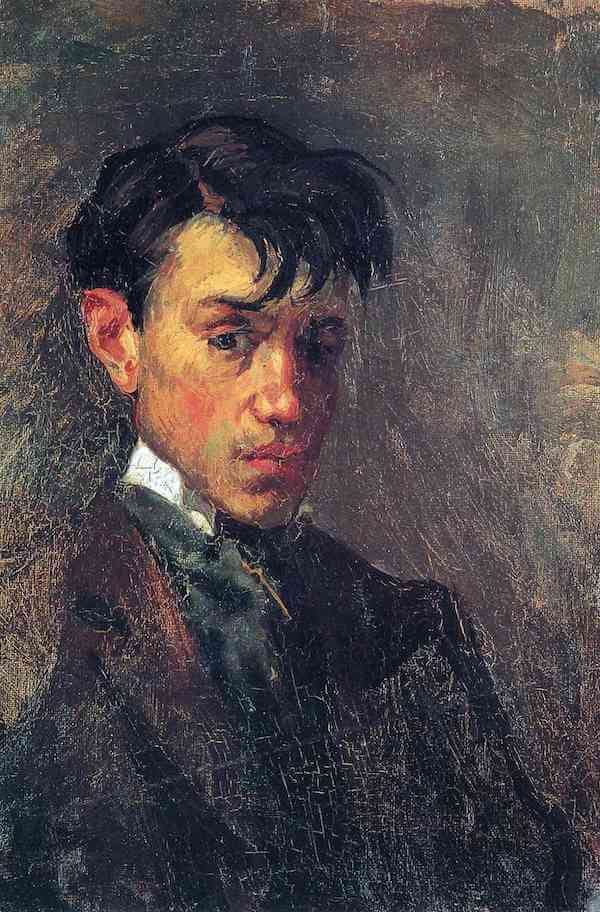 Self Portrait, 1896 by Pablo Picasso