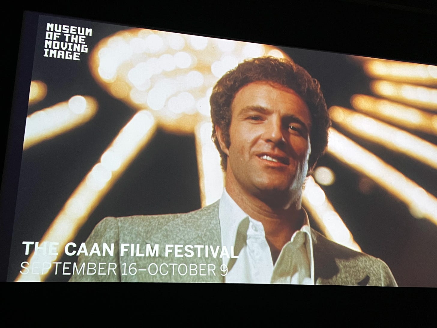 James Caan not Cannes, France