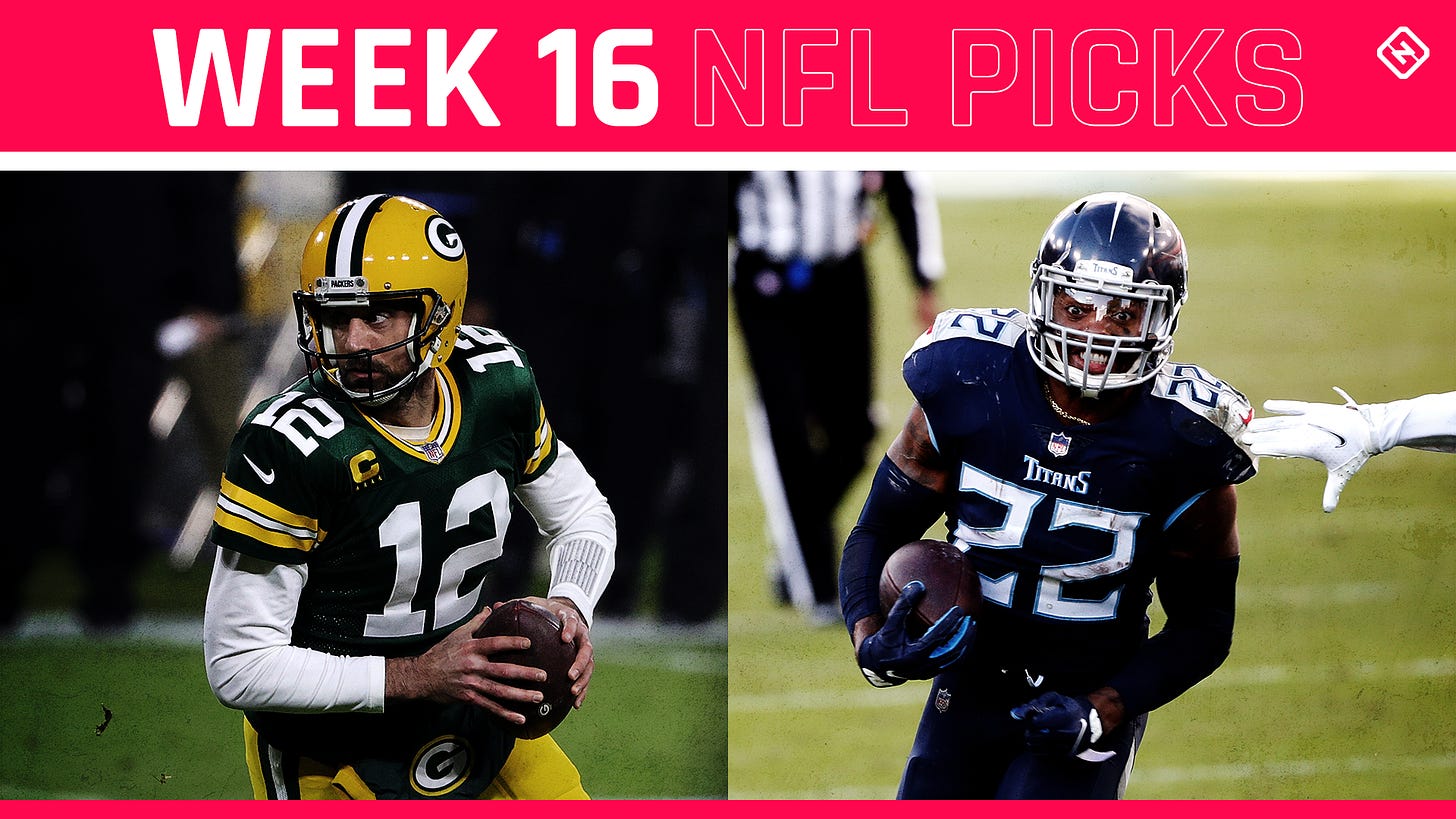 NFL picks, predictions for Week 16: Packers top Titans in thriller; Colts  upset Steelers; Dolphins ruin Raiders | Sporting News