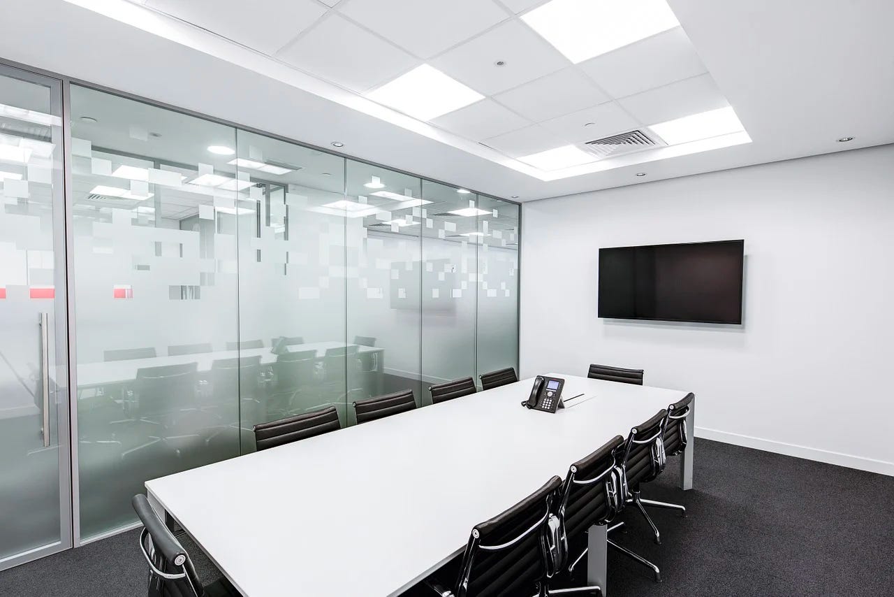 image of empty conference room