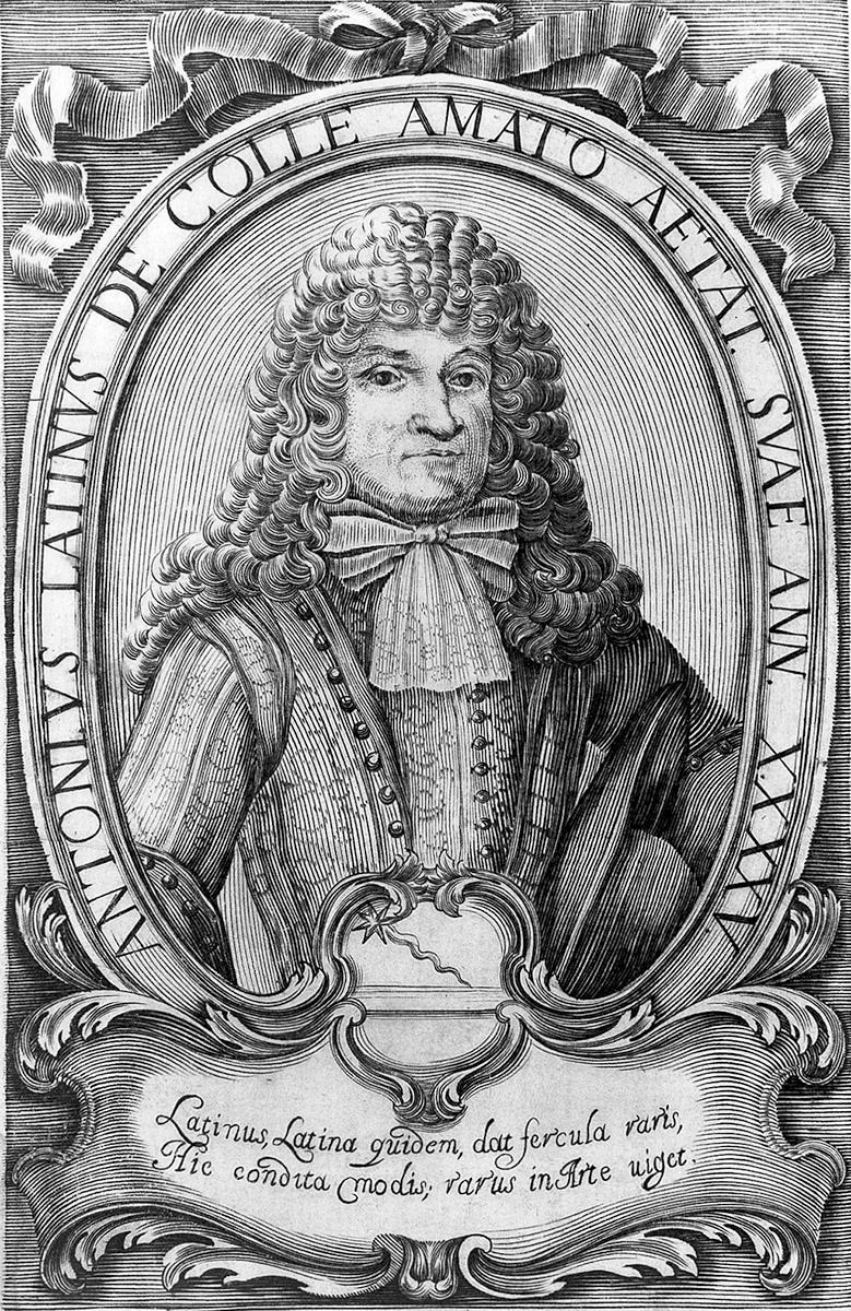 Antonio Latini. Foto: wikipedia - public domain Antonio Latini. Foto: wikipedia - public domain