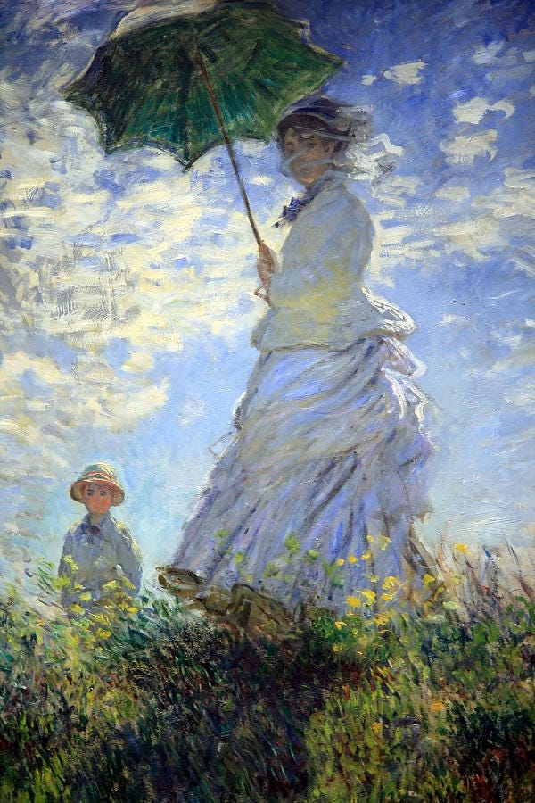 Monet&#39;s Woman With A Parasol -- Madame Monet And Her Son Photograph by Cora  Wandel