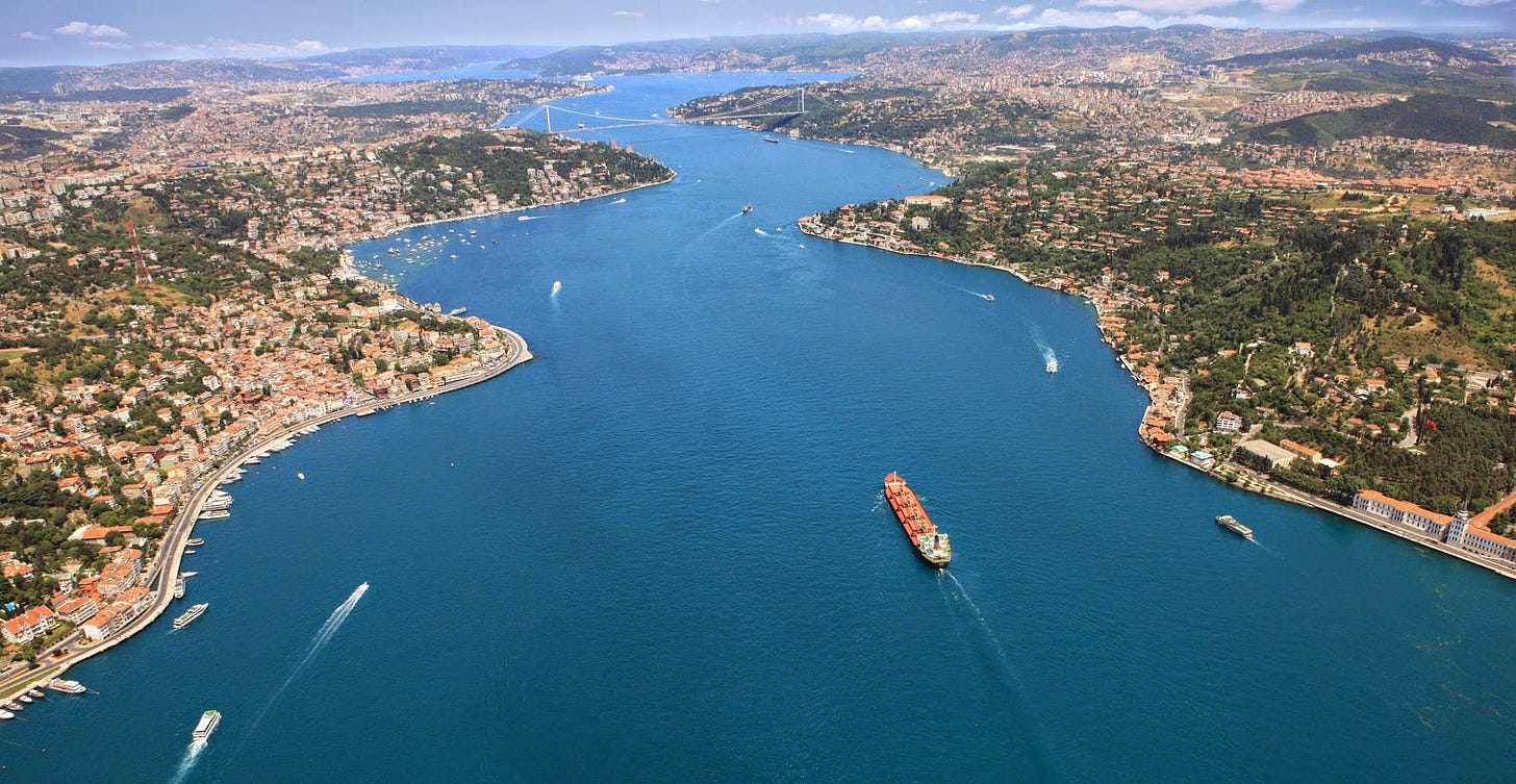 A short stroll through the Bosphorus Strait