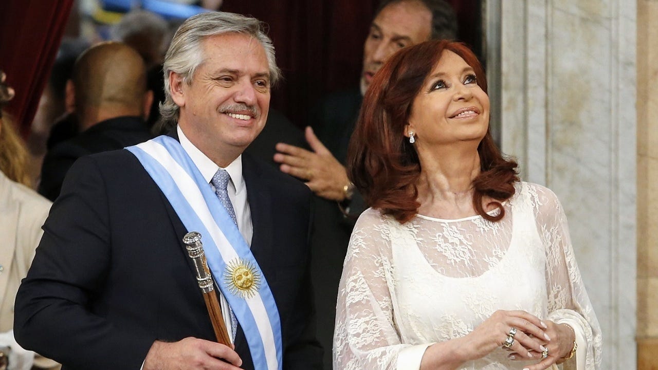 Alberto Fernandez Cristina Kirchner Argentina
