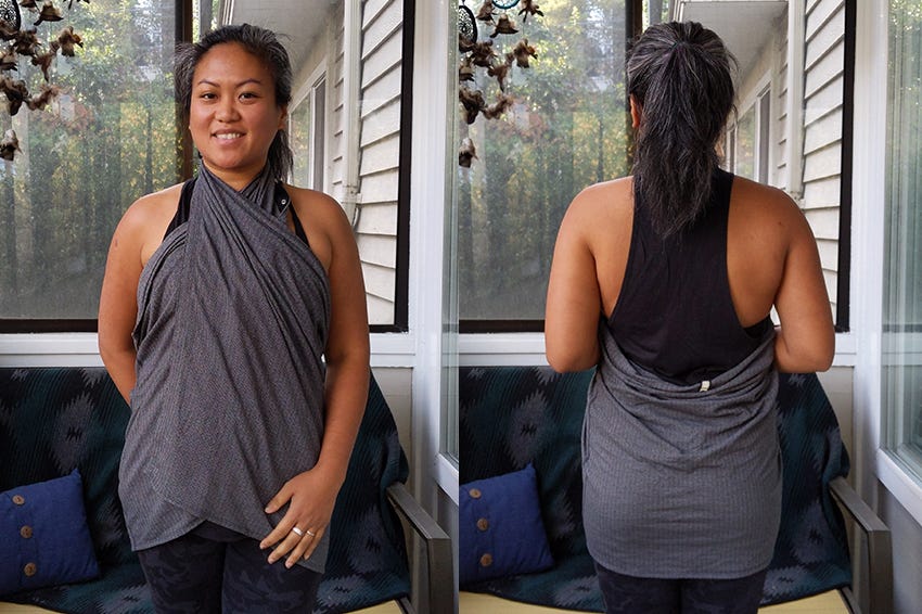 How to Wear a lululemon Vinyasa Scarf Halter Wrap I