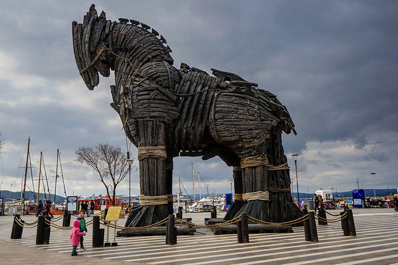 How big was the Trojan horse? - Horse Fund