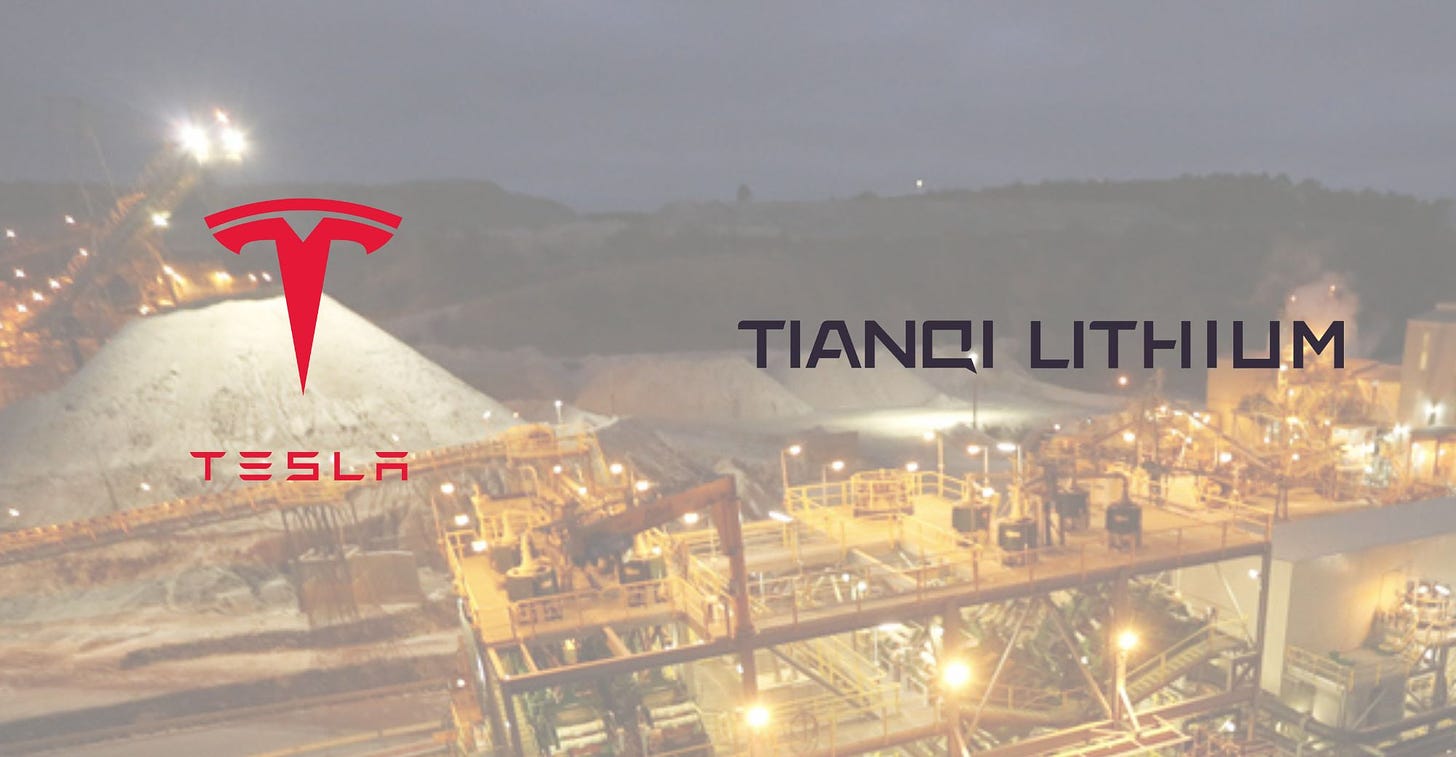 Tesla Rumored to Participate in Tianqi Lithium’s IPO Subscription