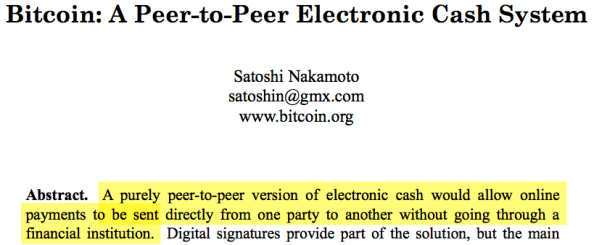 Bitcoin whitepaper