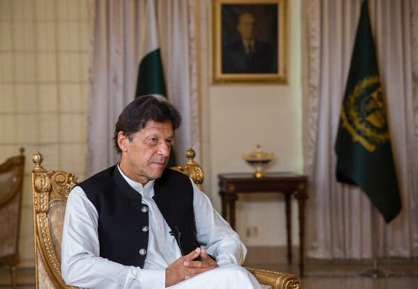 Prime Minister Imran Khan of Pakistan in 2019.